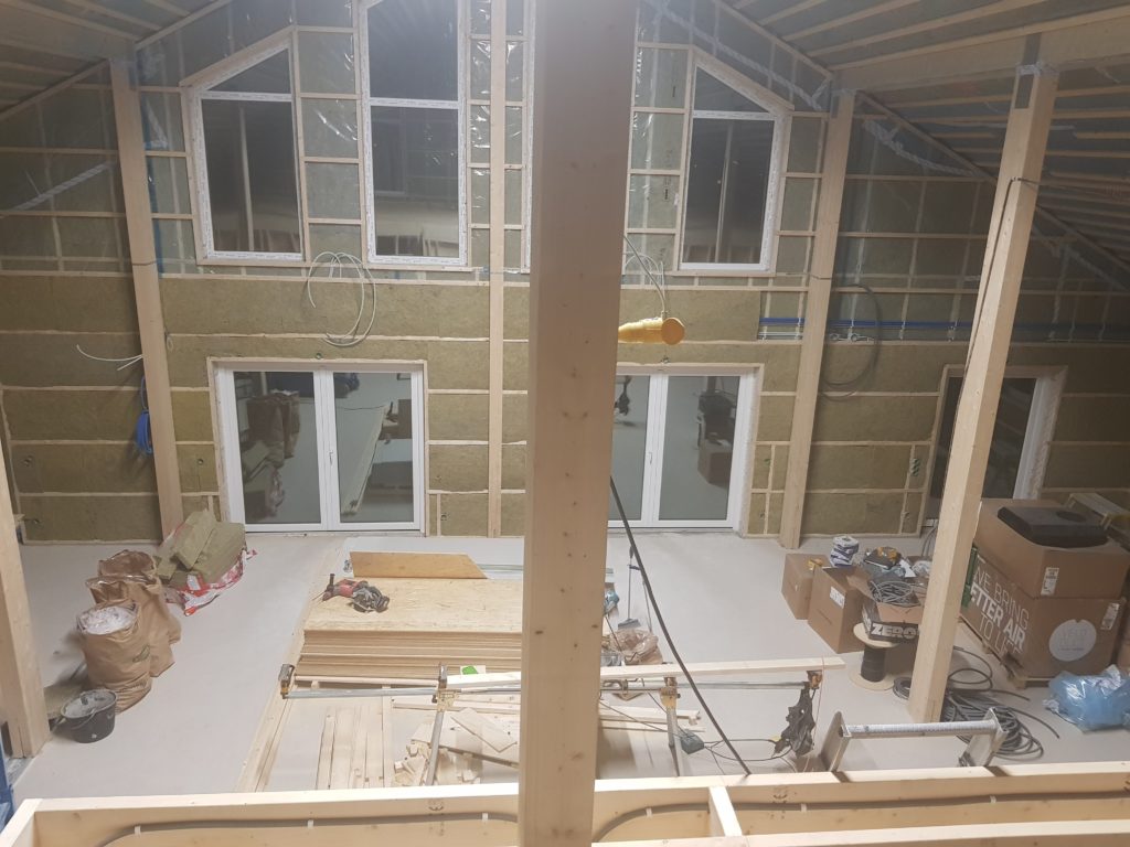 Isolering av nybyggt hus i örebro