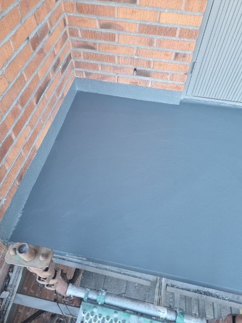 Renovering av balkong