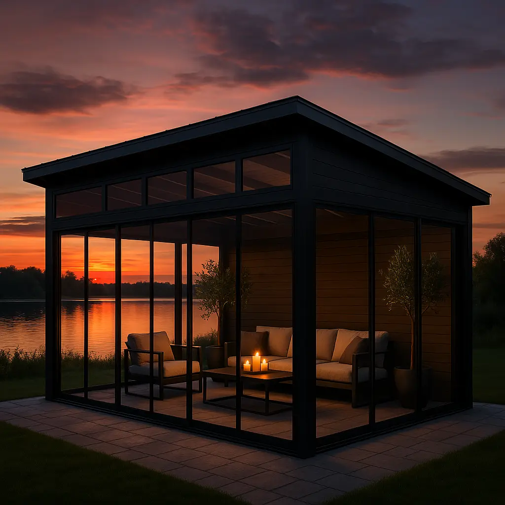 Fristående uterum 15-m2