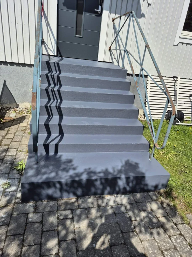 Inspiration betongtrappa